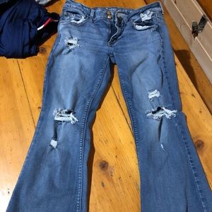 American Eagle Artist Flare Jeans Size 12